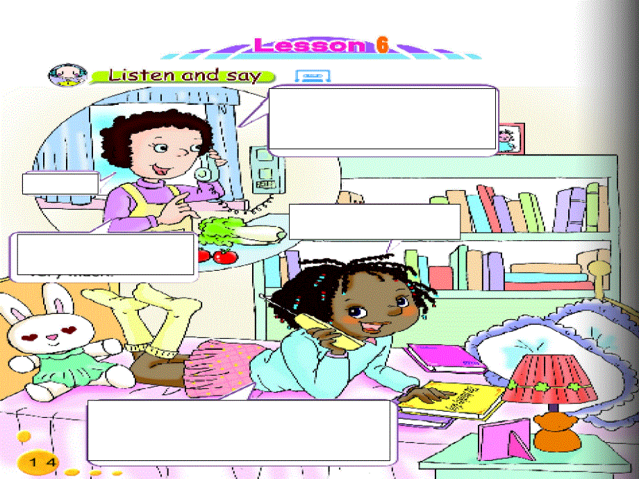 四年级上册英语课件－UNIT TWO MAY I SPEAK TO MIKE Lesson 63｜北京课改版 (共15张PPT).ppt_第2页