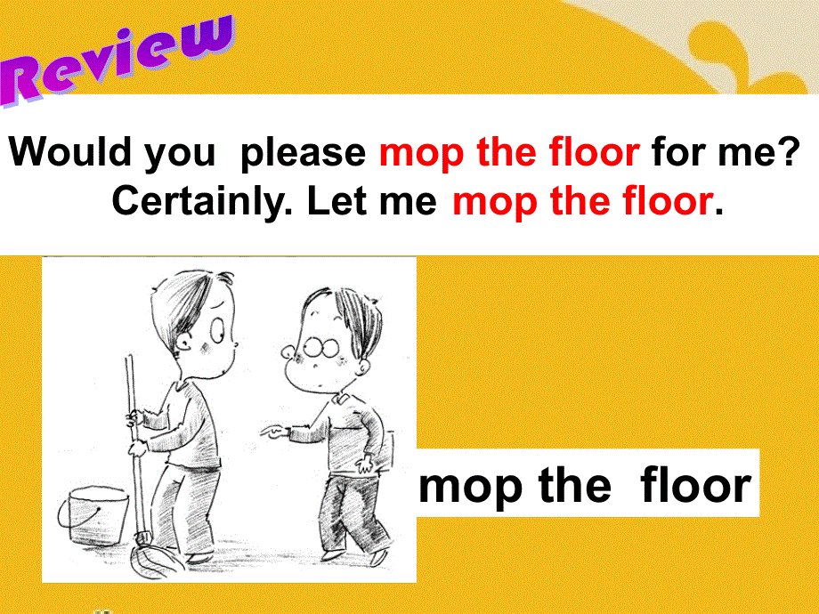 四年级上册英语课件－UNIT THREE WILL YOU DO ME A FAVOUR Lesson 104｜北京课改版 (共15张PPT).ppt_第2页