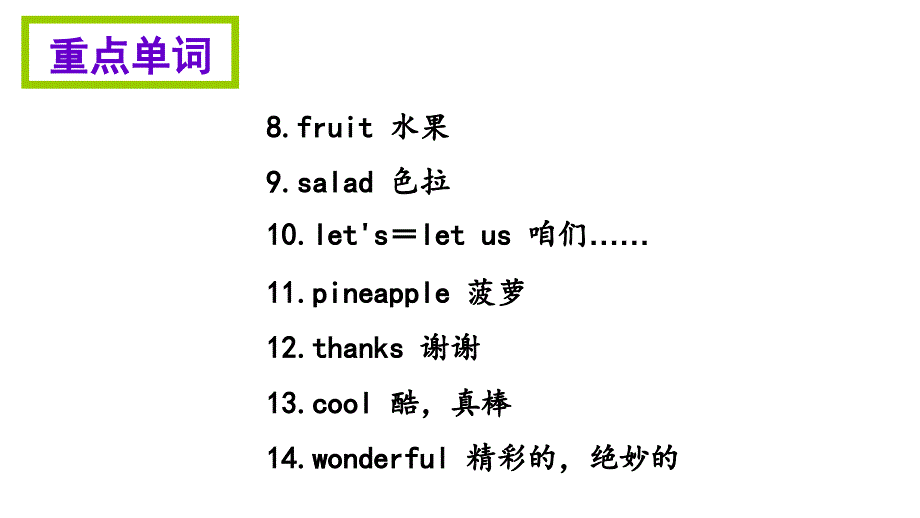 四年级上册英语单元知识清单-Unit2∣译林版（三起） (共7张PPT).ppt_第3页