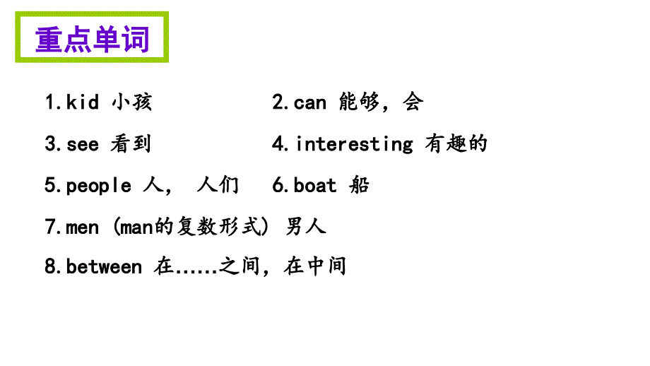 四年级上册英语模块知识清单-Module 3∣外研社（三起） (共8张PPT).ppt_第2页