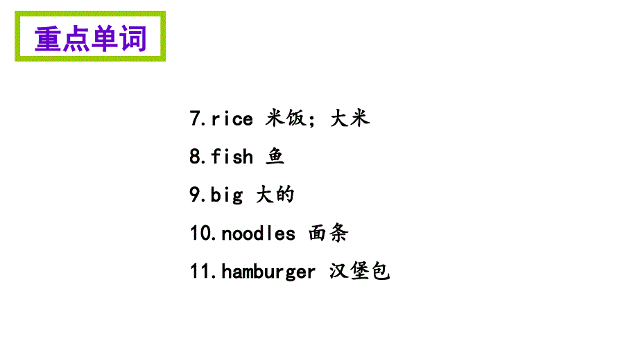 四年级上册英语单元知识清单-Unit6∣译林版（三起） (共7张PPT).ppt_第3页