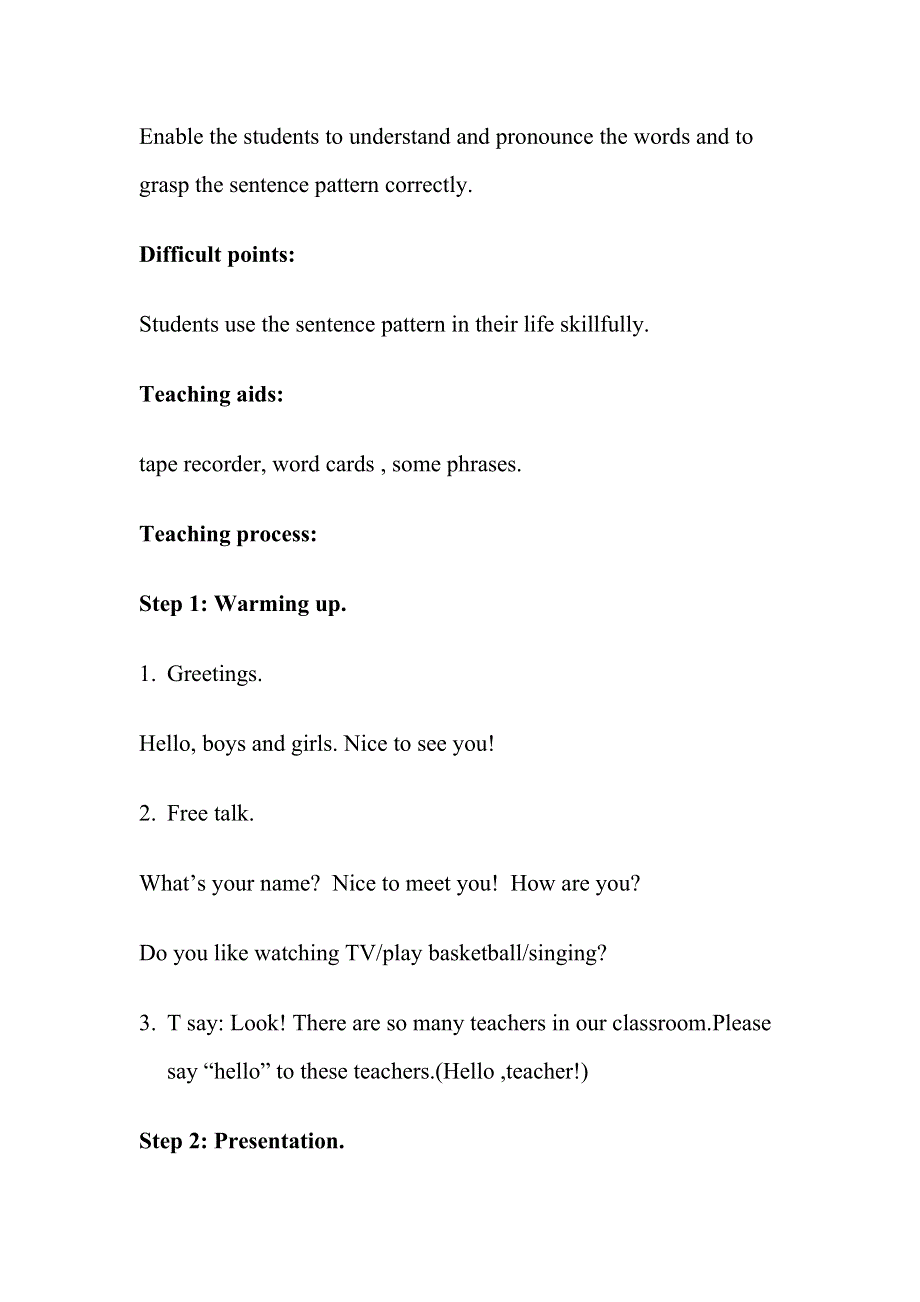 六年级上册英语教案Module 8Unit 1.doc_第2页