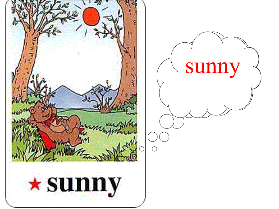 四年级上册英语课件-It’s sunny（4）_湘鲁版.ppt_第3页