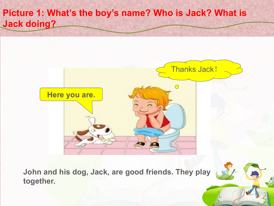 四年级上册英语课件-Lesson12 Johnand Jack_冀教版.ppt_第2页