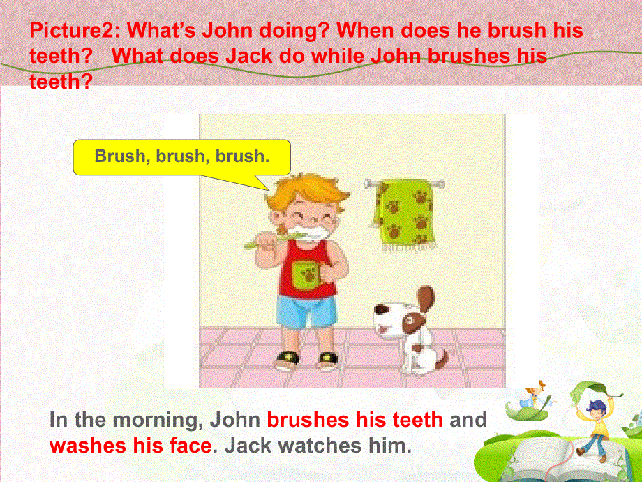 四年级上册英语课件-Lesson12 Johnand Jack_冀教版.ppt_第3页