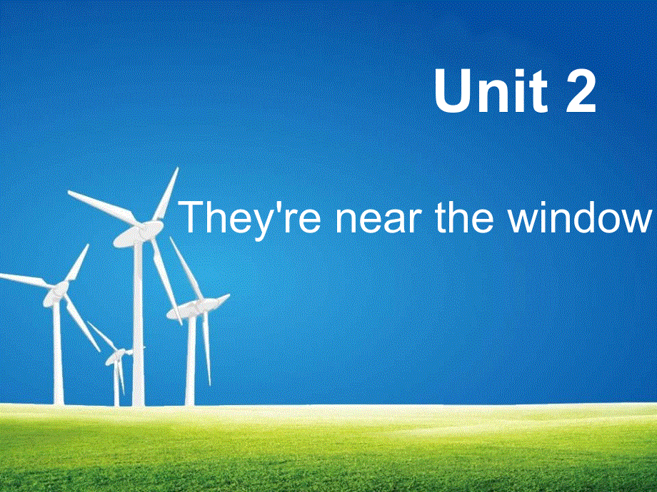 四年级上册英语课件-Module 1 Unit 2 They’re near the window（2）︱广州版（一起）.ppt_第1页