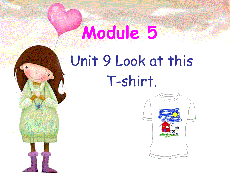 四年级上册英语课件-Module 5 Unit 9 Look at this T-shirt2_教科版（广州深圳）.ppt_第1页