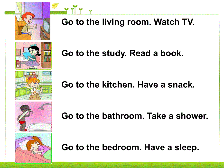 四年级上册英语课件－Unit4 My home 第6课时 ｜人教（PEP）（2018秋） (共22张PPT).ppt_第2页