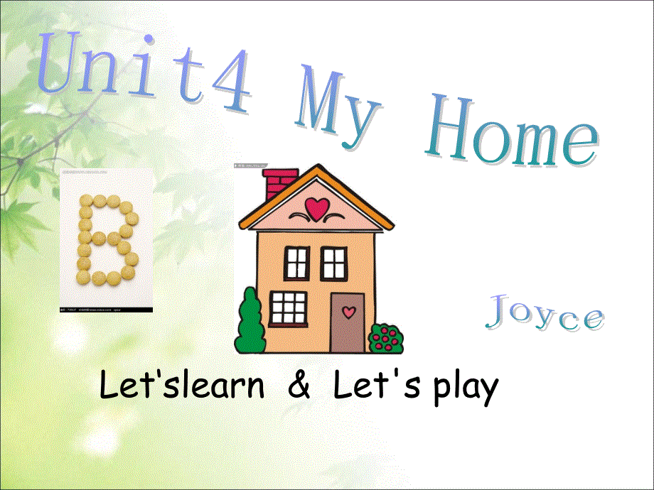 四年级上册英语课件－Unit4 My home 第4课时 ｜人教（PEP）（2018秋）(共24张PPT).ppt_第1页