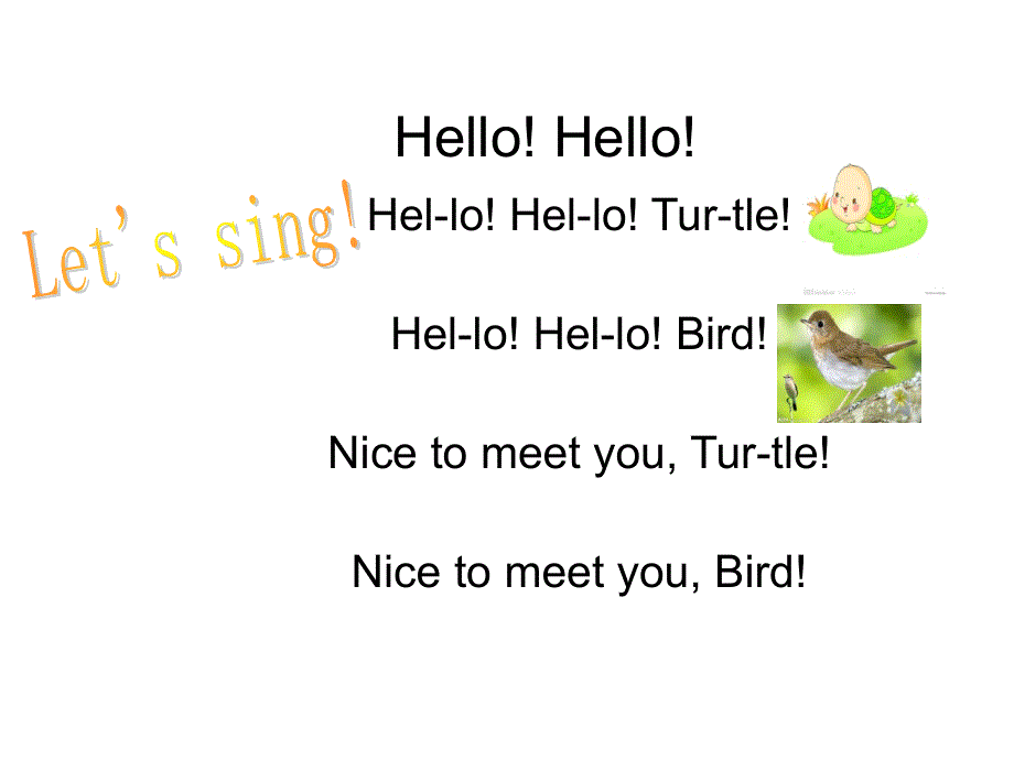 四年级上册英语课件－《Unit 1 Nice to meet you》｜湘少版（三起）(共20张PPT).ppt_第2页