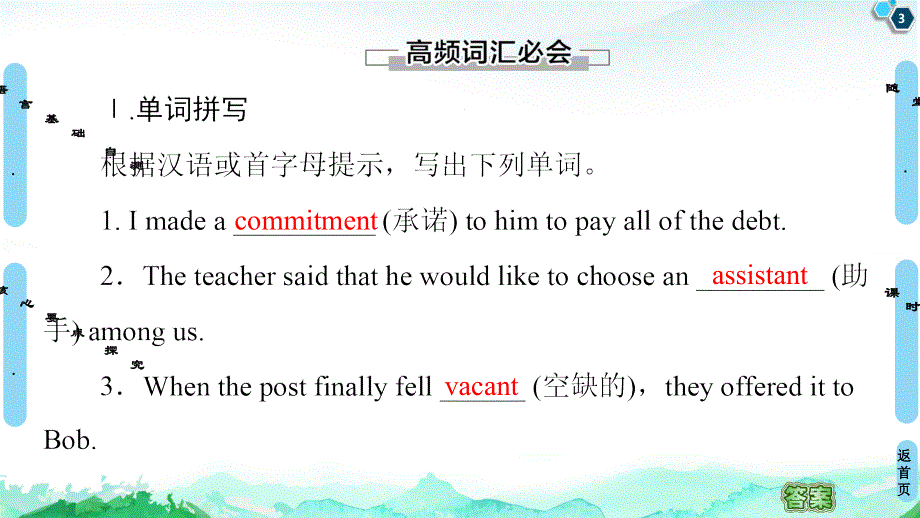 2020-2021学年高一英语译林版选修6课件：UNIT 4 SECTION Ⅵ LANGUAGE POINTS（Ⅲ）（PROJECT） .ppt_第3页