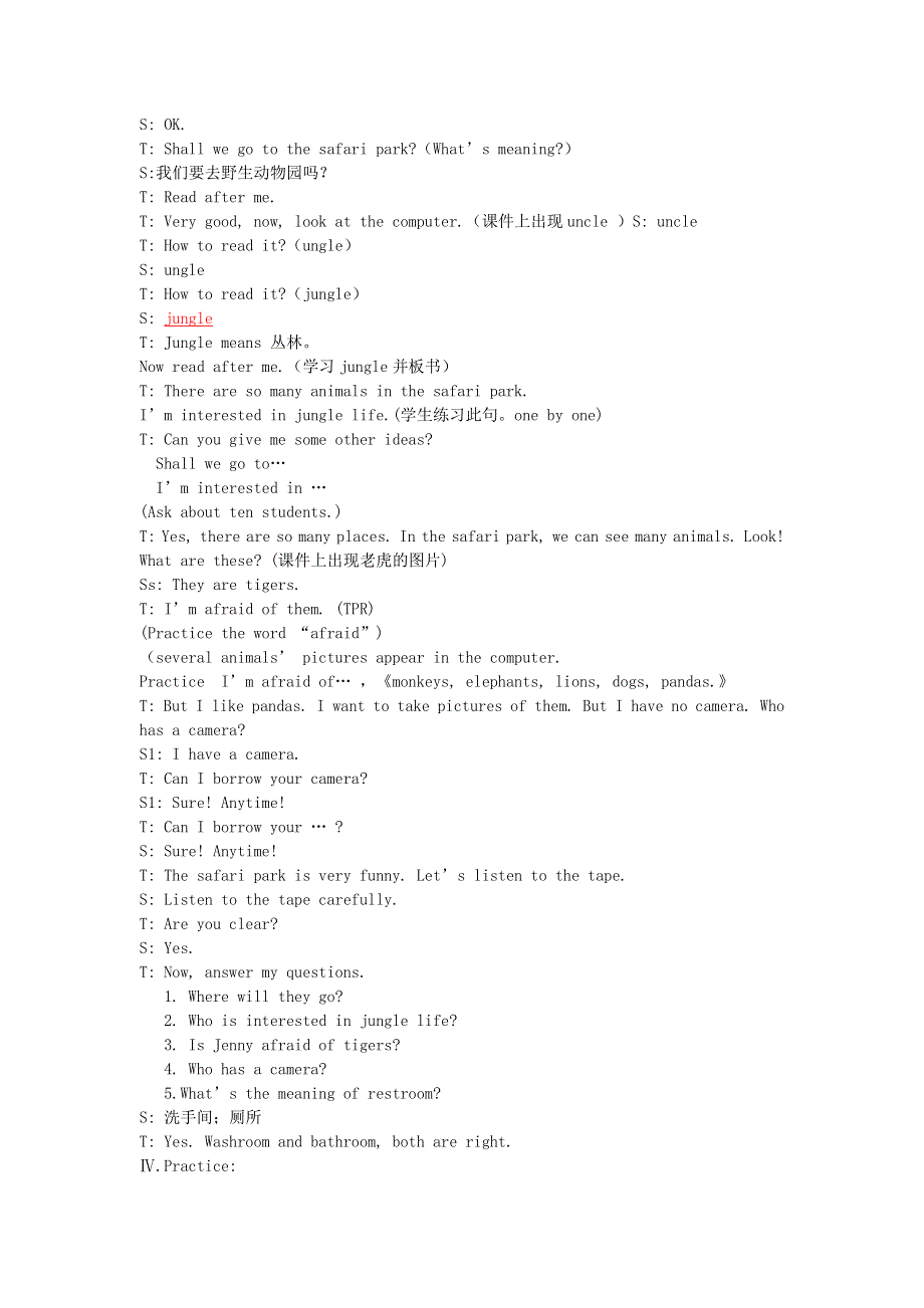 六年级上英语教案-Lesson 6 Qiaoqiao Is Missing_（EEC）.doc_第2页