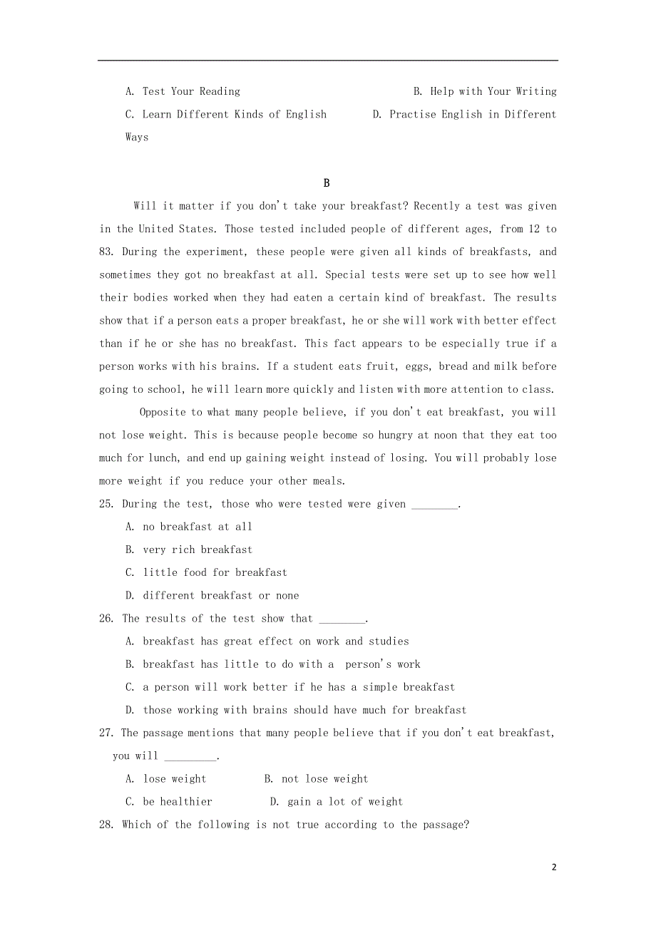 内蒙古大板三中高二英语上学期第一次10月月考试题.docx_第2页