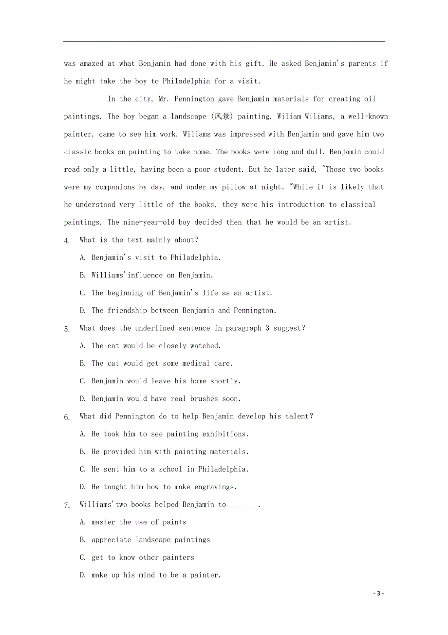 内蒙古航天学校2020-2021学年高二英语11月份期中试题.doc_第3页