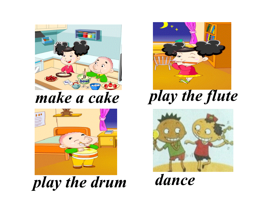 四年级上英语课件-Module 5 Unit 1 Can you ran fast 1_外研社（三起）.ppt_第3页