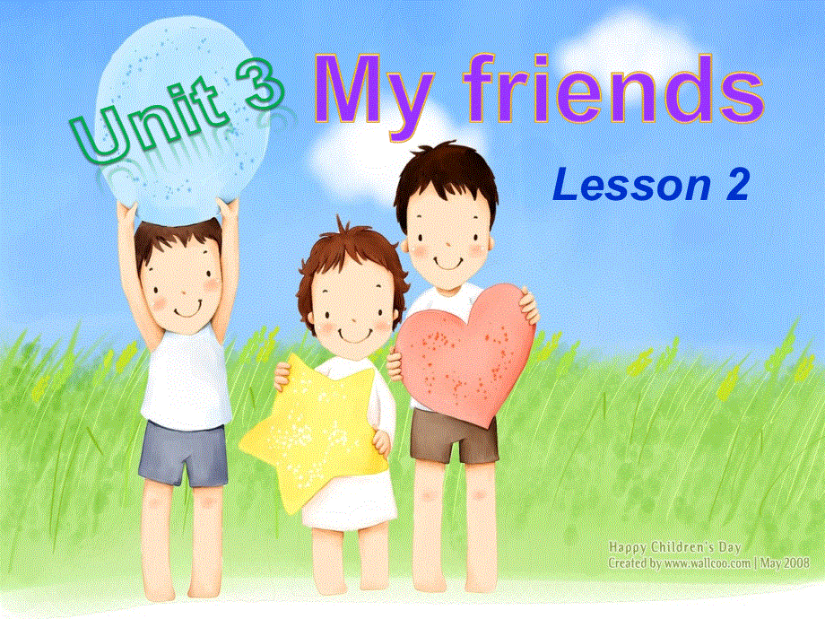 四年级上英语课件-Unit_3___My_friend_人教（PEP）2014秋.ppt_第1页