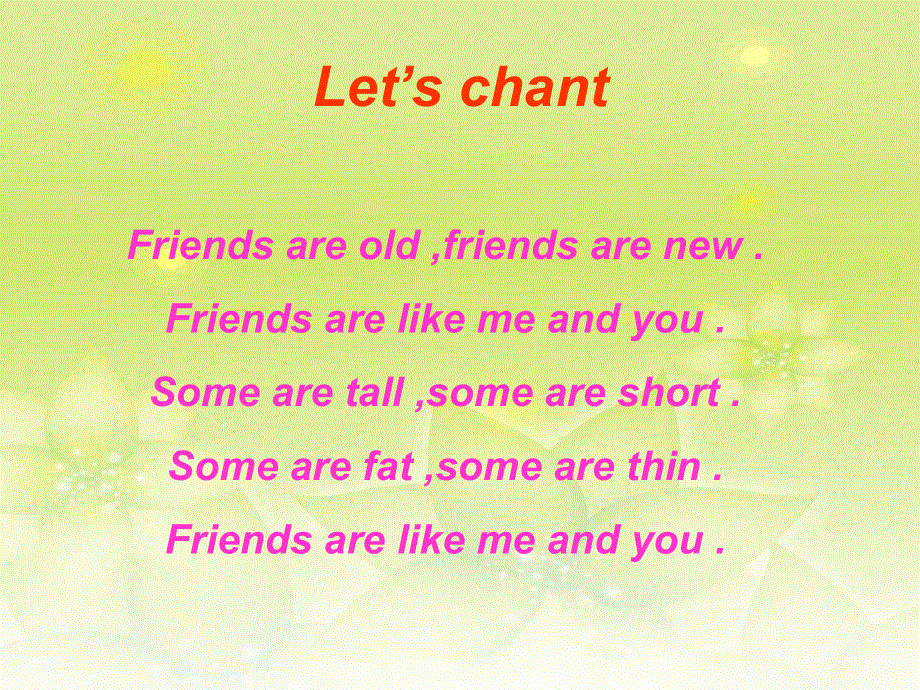 四年级上英语课件-Unit_3___My_friend_人教（PEP）2014秋.ppt_第2页