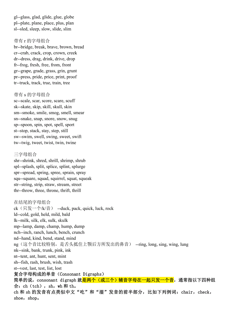六年级下册英语素材最全自然拼读规律 全国通用.doc_第2页