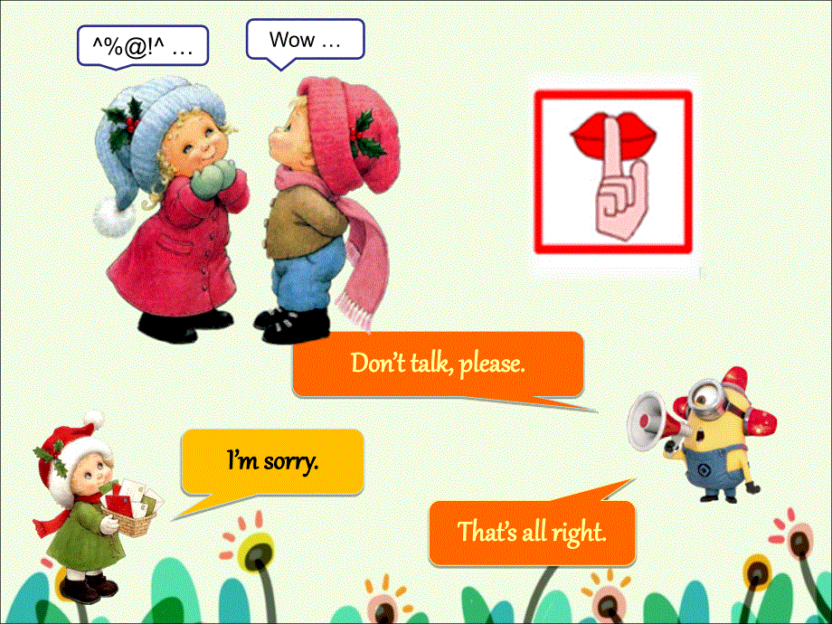 四年级下册英语素材课件-Lesson 9 Be careful--don.ppt_第3页