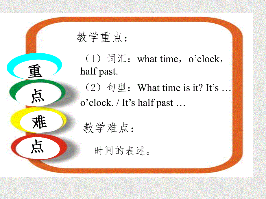 四年级下册英语课件-Lesson 3 What time is it 课件1｜接力版 (共18张PPT).ppt_第3页