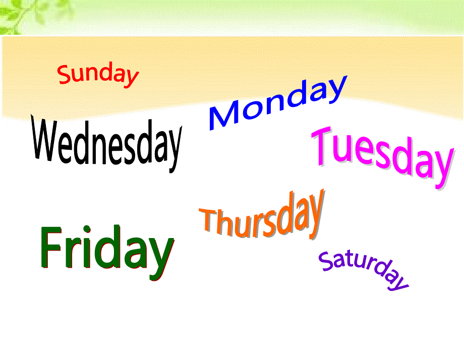 四年级下册英语课件-M3-U2-On Monday I’ll go swimming._外研社（三起） (共15张PPT).ppt_第3页