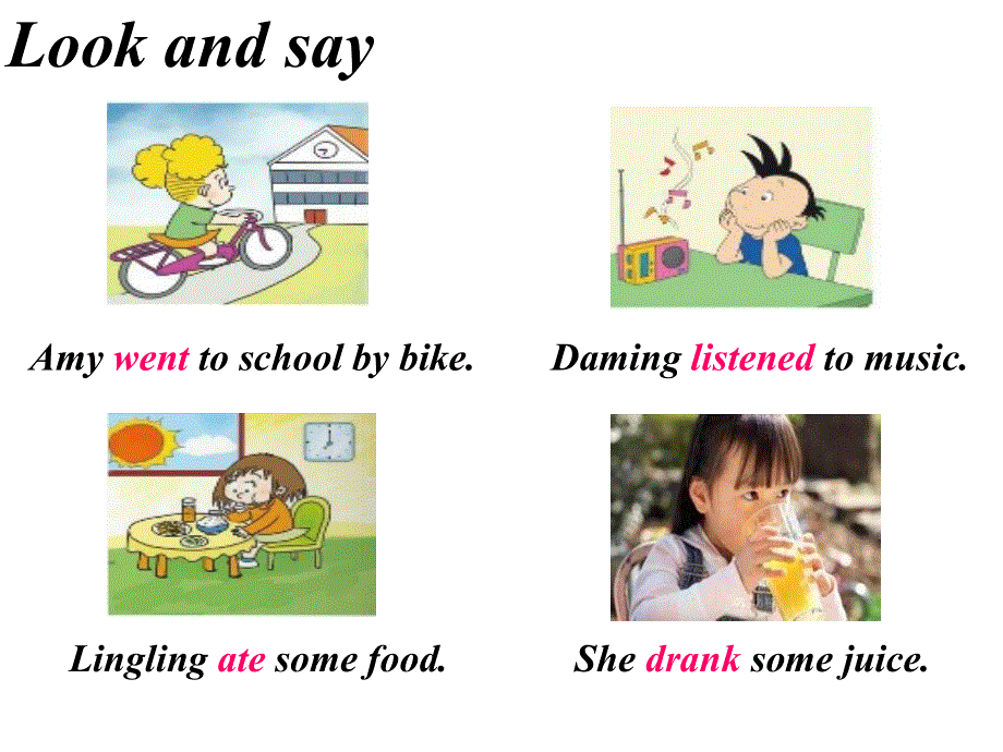 四年级下册英语课件-Module 8 Unit 2　I tooksome pictures∣外研版（三起） (共14张PPT).ppt_第3页