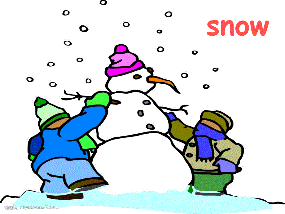 四年级英语下册《Unit 3 Is It Snowing》课件1 陕旅版.ppt_第2页