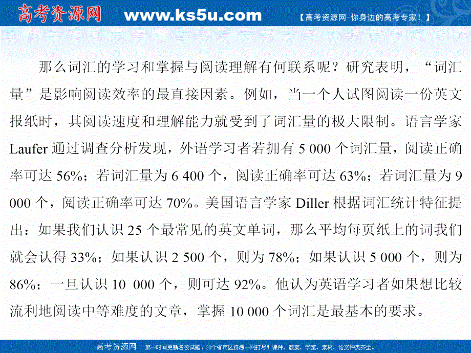 2020届新高考艺考英语二轮课件：第二板块 第1讲 扩充词汇量——基础 .ppt_第3页