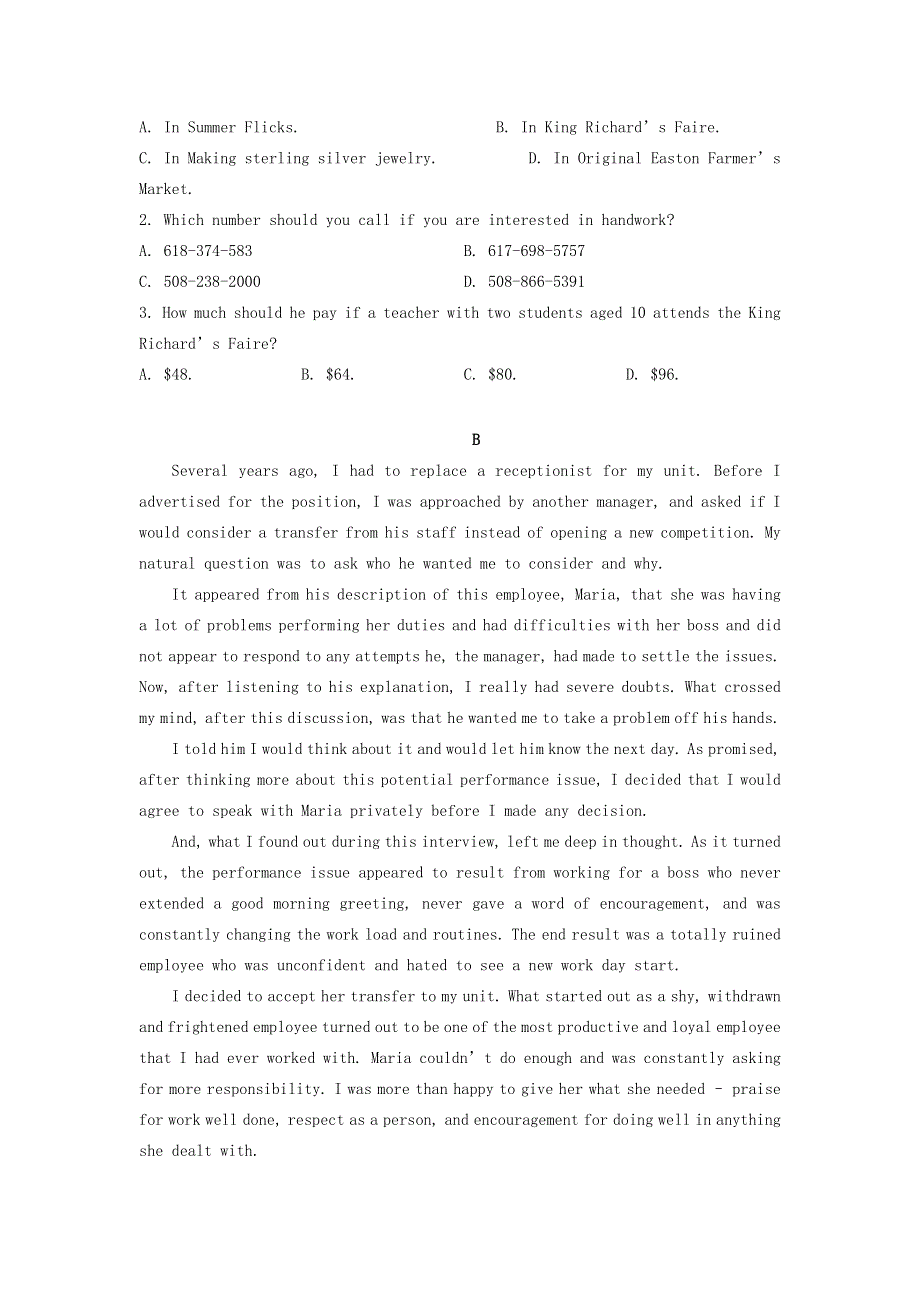 四川成都外国语学院2017-2018学年高一英语下学期期中试题.doc_第2页