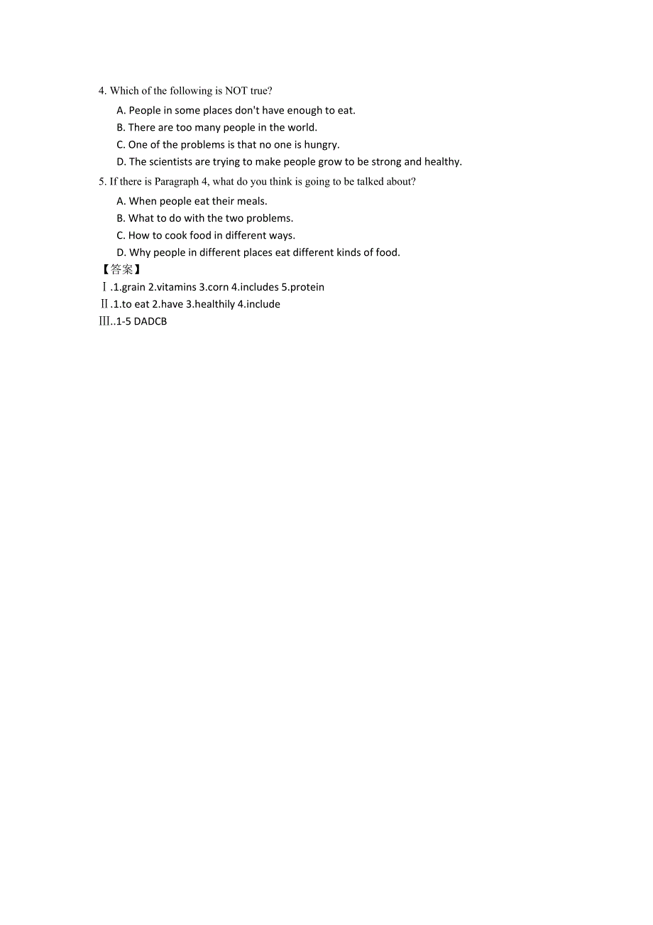 冀教版英语九年级全一册Unit1 Lesson 3同步练习.doc_第2页