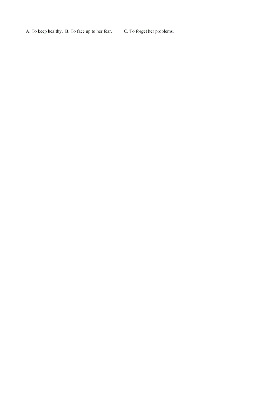 四川省 2022-2023学年高一英语上学期期末模拟试题（Word版附答案）.doc_第3页