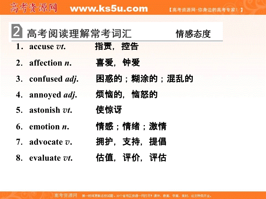 2020版英语高分突破三轮复习课件：第二部分 考前提分必备 DAY 6 .ppt_第3页