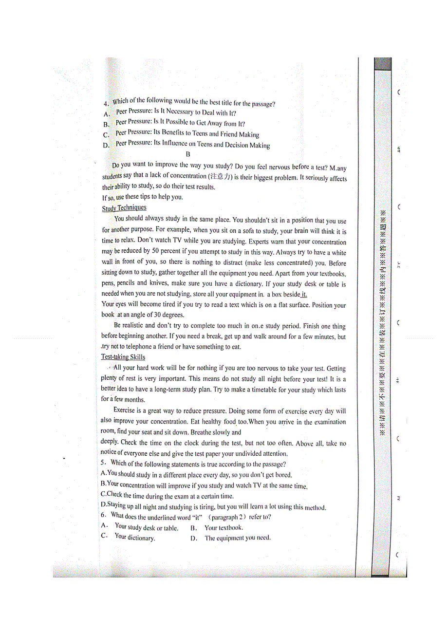 内蒙古包头市回民中学高一上学期期中考试英语试题.doc_第3页