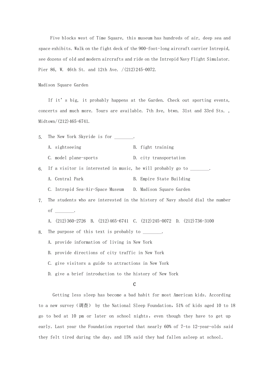 内蒙古包头六中2018_2019学年高一英语上学期期中试题.doc_第3页