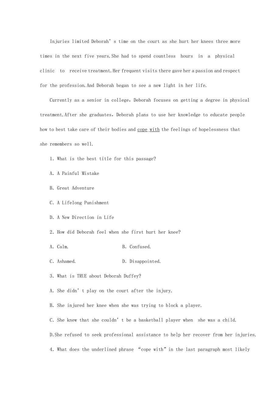 2019版高考英语阅读理解一轮提升选练15含解析.doc_第3页