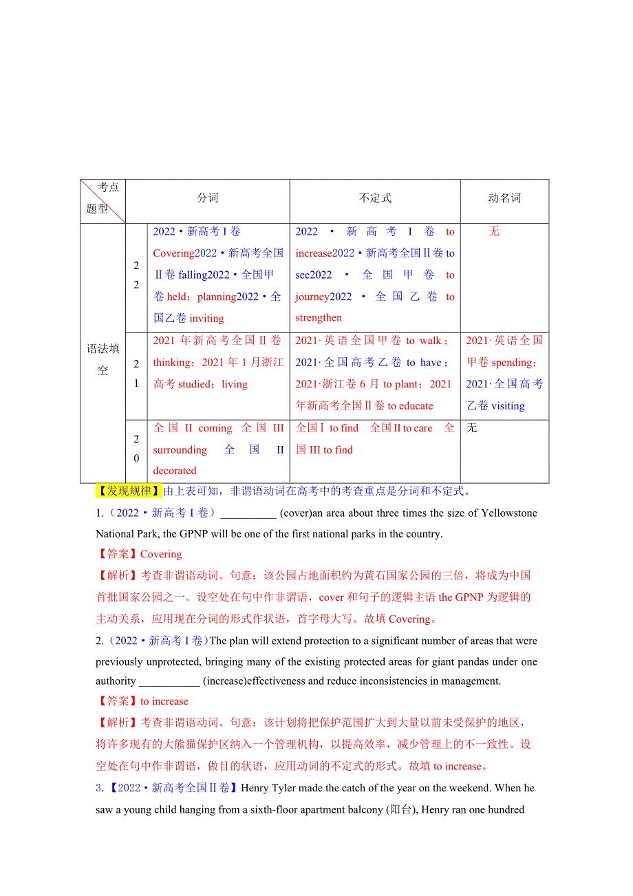 2023年高考英语二轮复习教案（新高考专用）语法填空04非谓语动词（Word版附解析）.docx_第3页