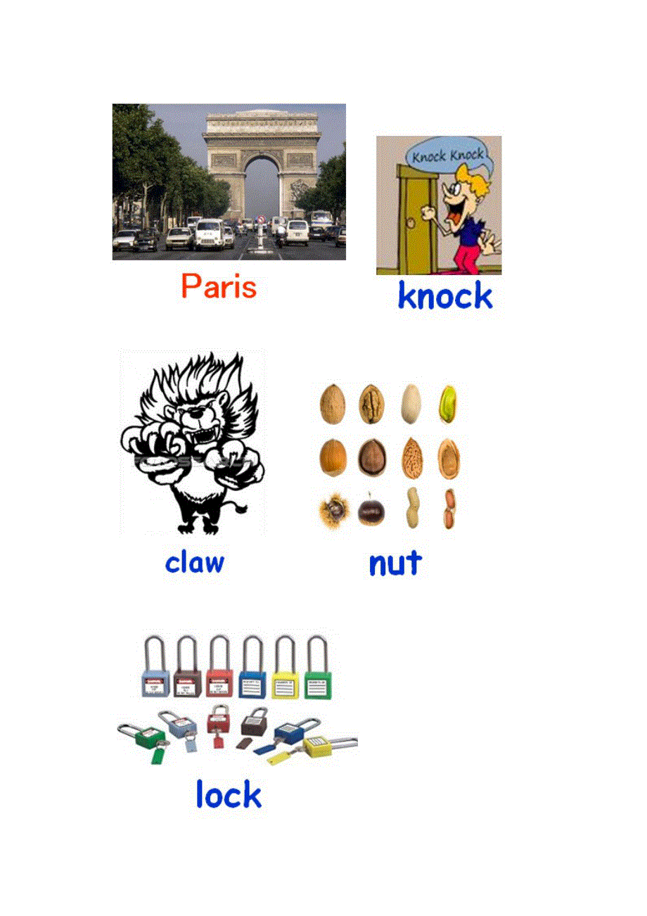六年级英语下册 Unit 9单词卡片素材 人教新起点.doc_第2页