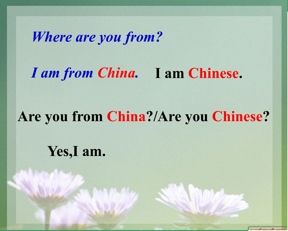 外研版英语七上Module 1 My classmates Unit 1 Nice to meet you(共12张PPT).ppt_第2页