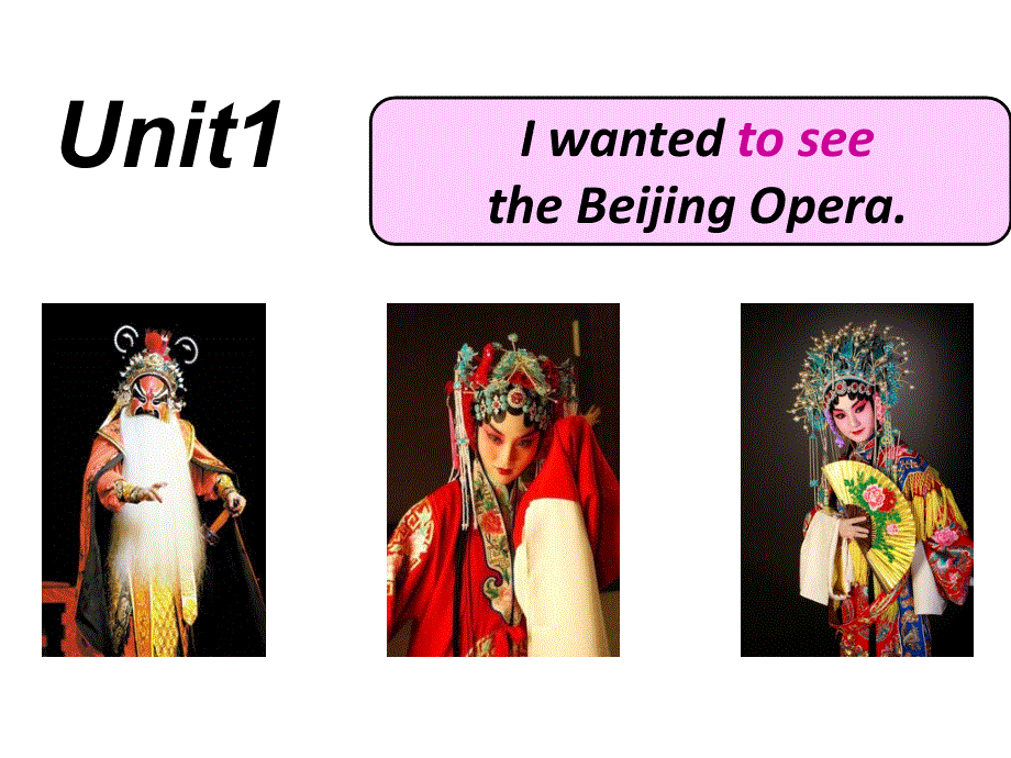 外研版英语（浙江专版）八年级上册教学课件：Module 5Unit 1 I wanted to see the Beijing Opera.(共20张PPT).ppt_第2页