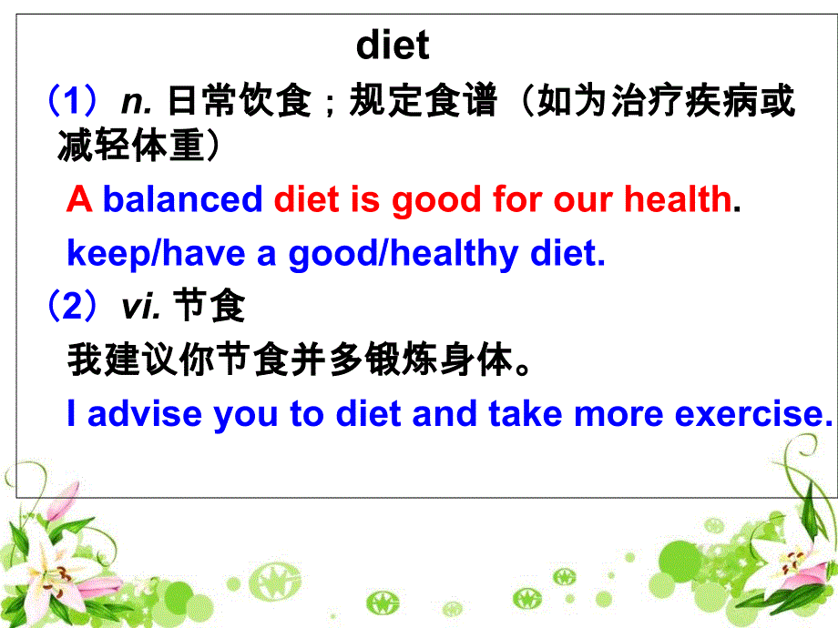 外研版高一英语 Module 2 Book 1 Words 课件（共15张）.ppt_第2页