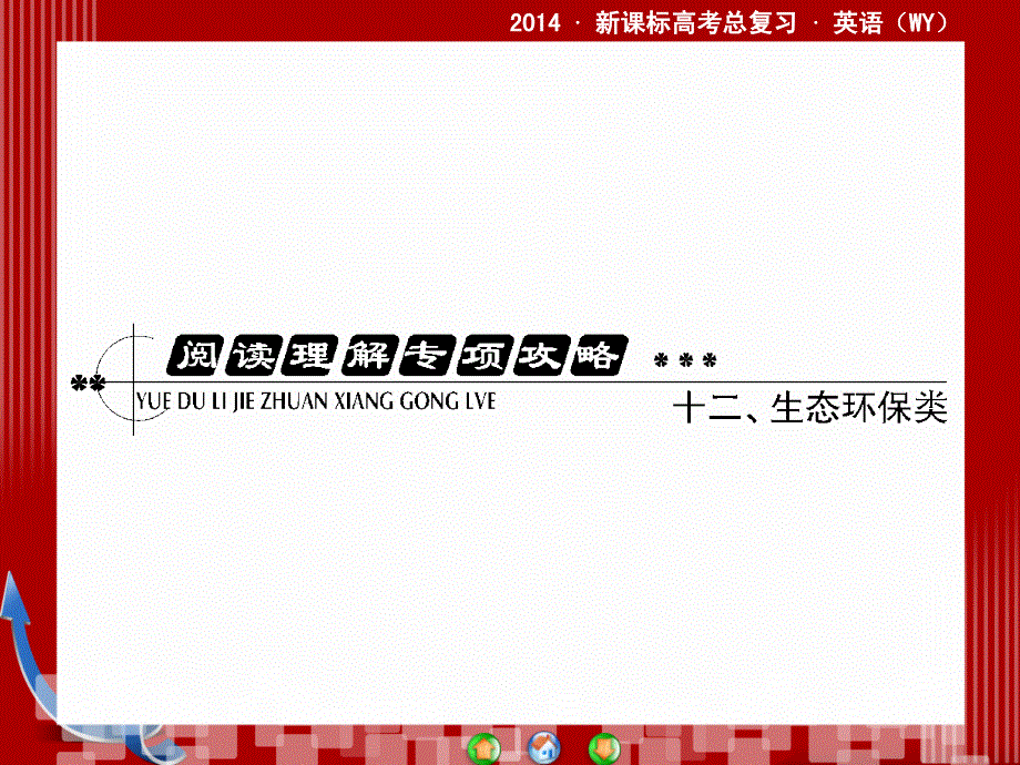 外研版高三英语一轮总复习阅读理解专项攻略十二课件.ppt_第2页
