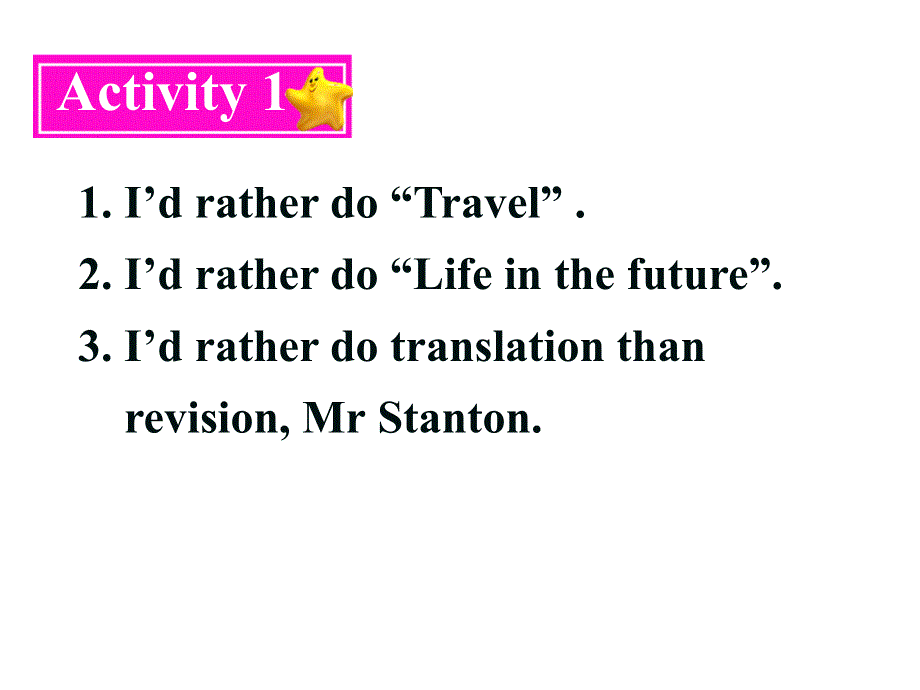 外研版高中英语必修一Module2《My new teachers》Listening,Spenking and Writing课件.ppt_第2页