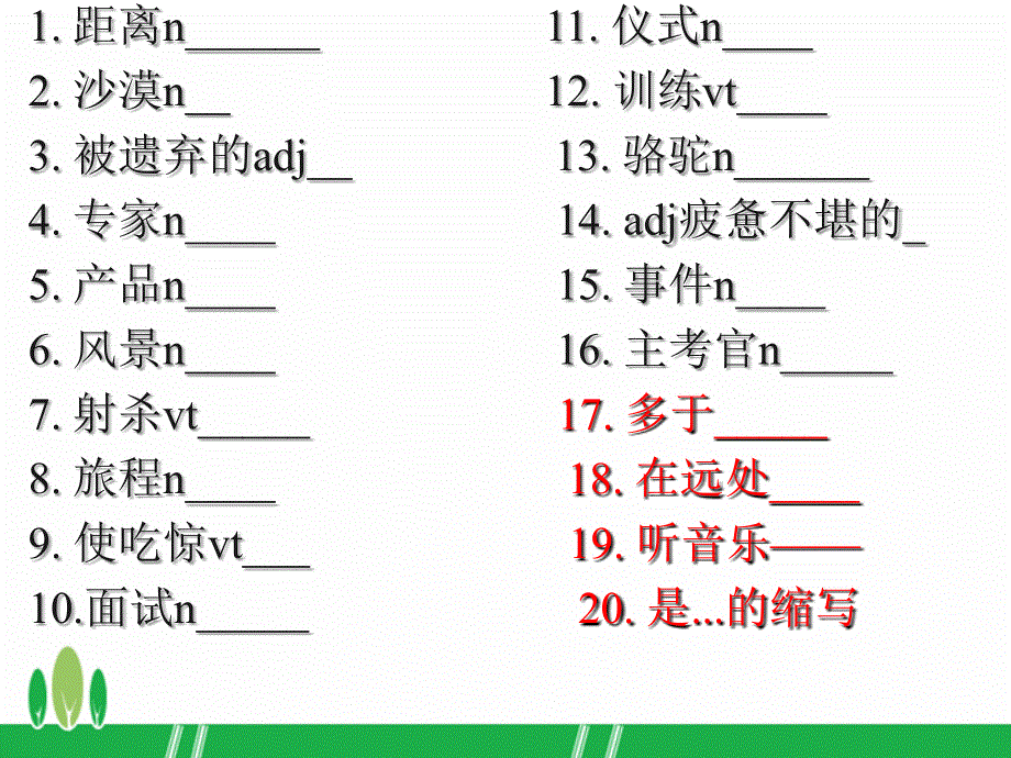 外研版高中英语必修1模块3Grammar过去分词作定语、过去时间状语教学课件 （共21张PPT）(共24张PPT).ppt_第1页
