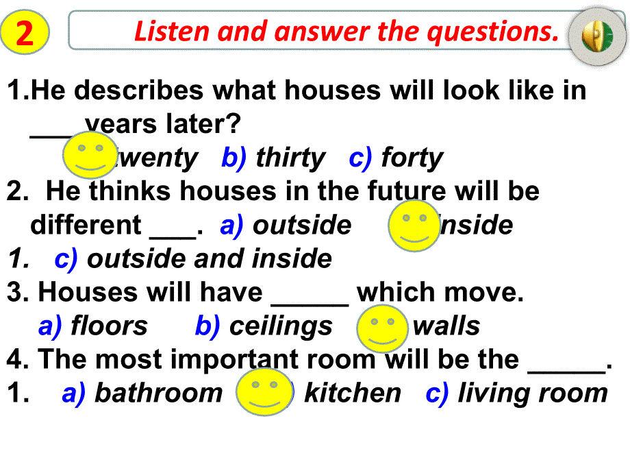 外研版高中英语教学课件Book4Module1Period3 listening and grammar(共32张PPT).ppt_第2页