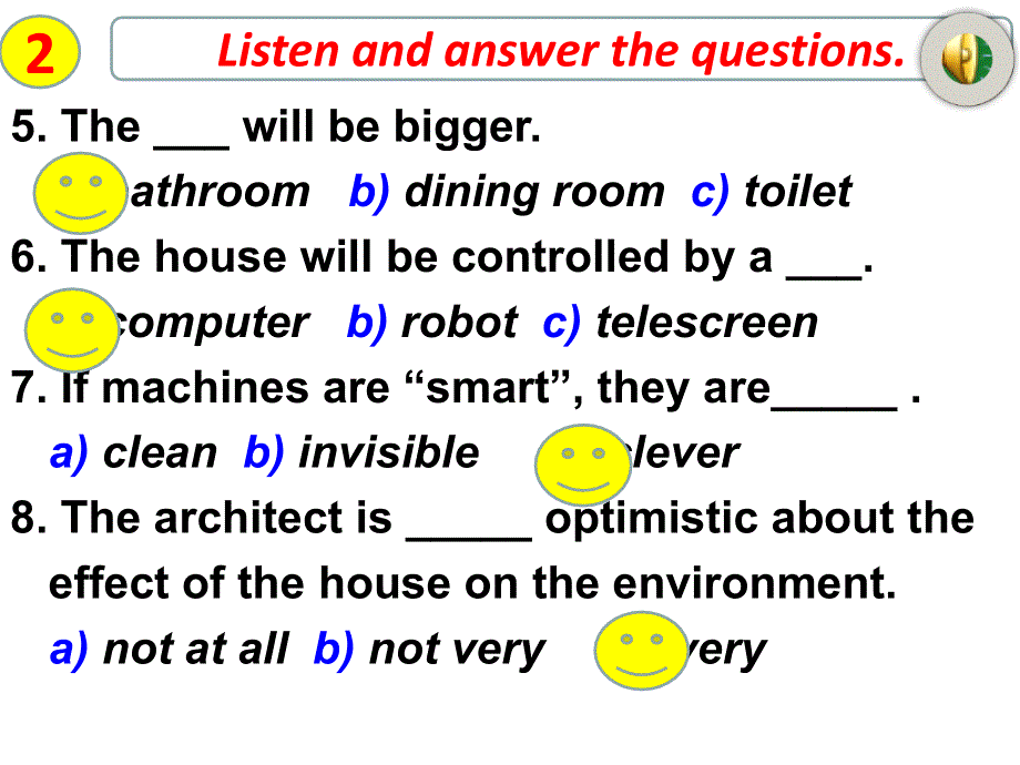 外研版高中英语教学课件Book4Module1Period3 listening and grammar(共32张PPT).ppt_第3页
