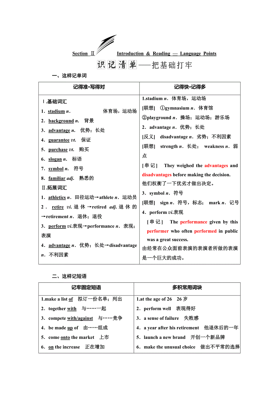 2019年英语新同步外研必修五讲义：MODULE 5 SECTION Ⅱ INTRODUCTION .doc_第1页