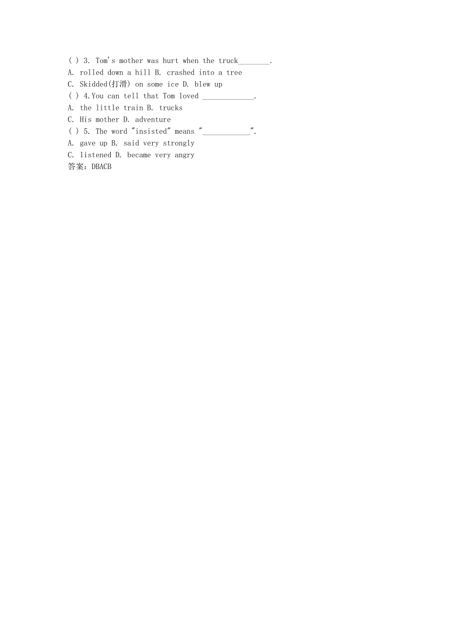 六年级英语 阅读理解天天练31-32.doc_第2页