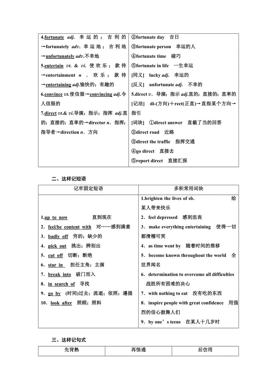 2019年英语新同步浙江专用必修四讲义：UNIT 3 SECTION Ⅱ WARMING UP .doc_第2页