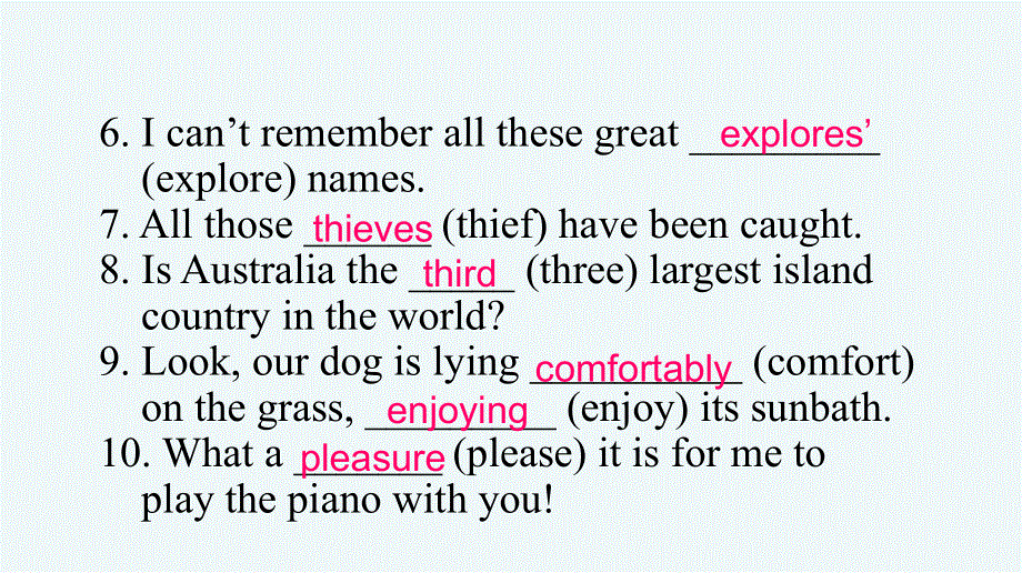 外研九年级下册初三英语词汇专项练习一(共22张PPT).ppt_第3页