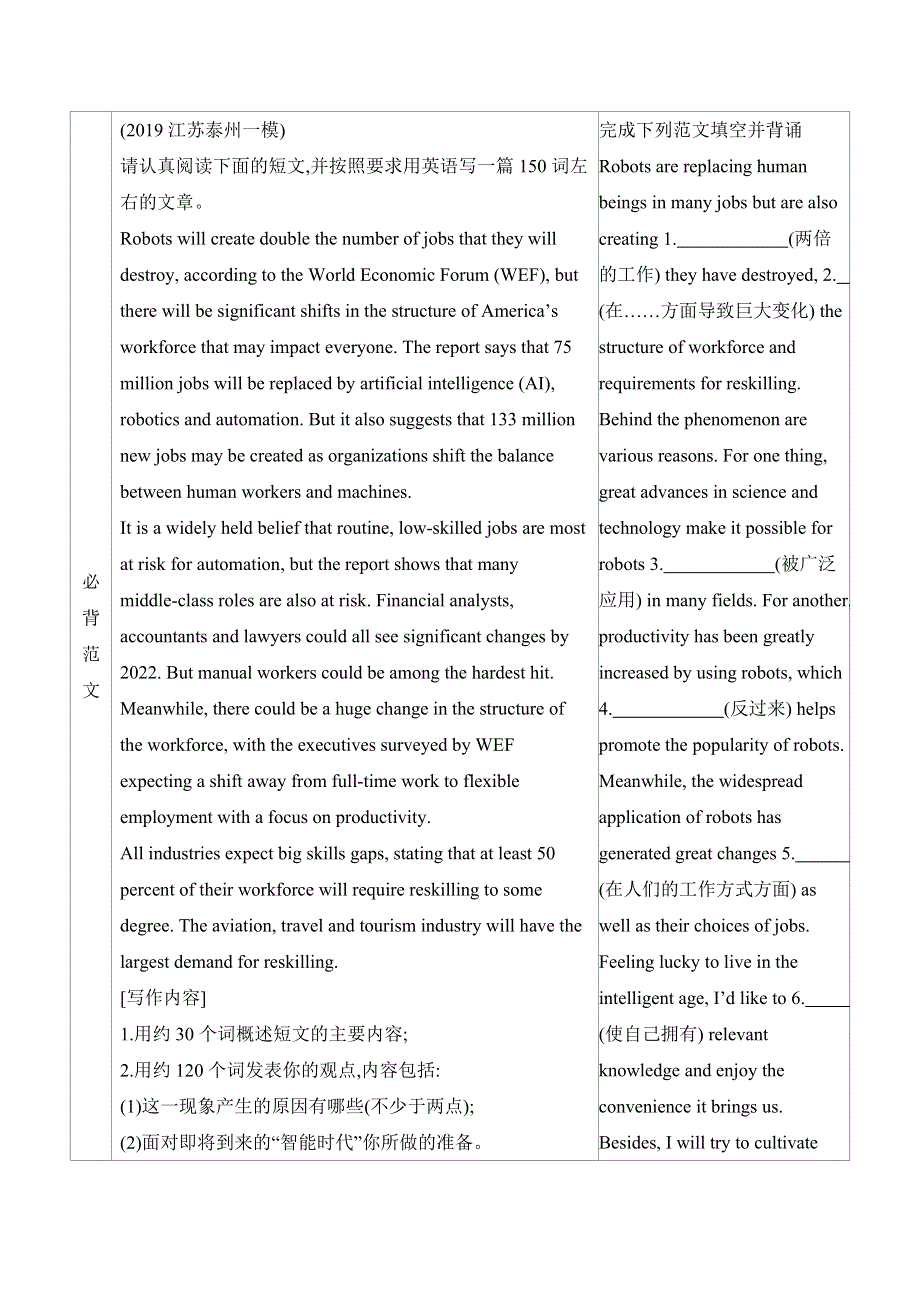 2020届高考英语江苏版二轮习题：第一篇 考前20天 八、科学与技术 WORD版含解析.docx_第3页
